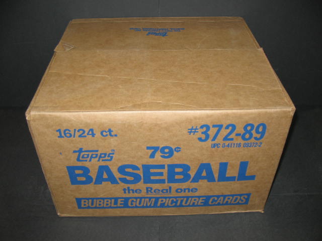 1989 Topps Baseball Cello Case (16 Box) (Sealed)