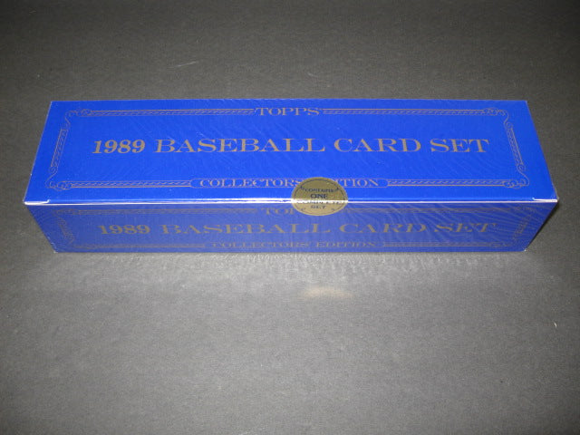 1989 Topps Baseball Blue Factory Set Sealed