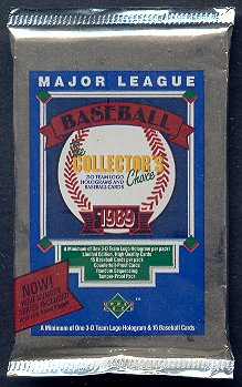 1989 Upper Deck Baseball High Series Unopened Pack
