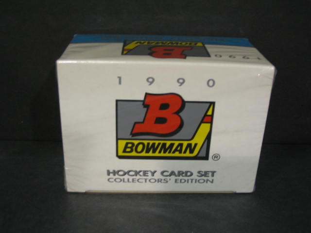 1990/91 Bowman Hockey Tiffany Factory Set (Sealed)
