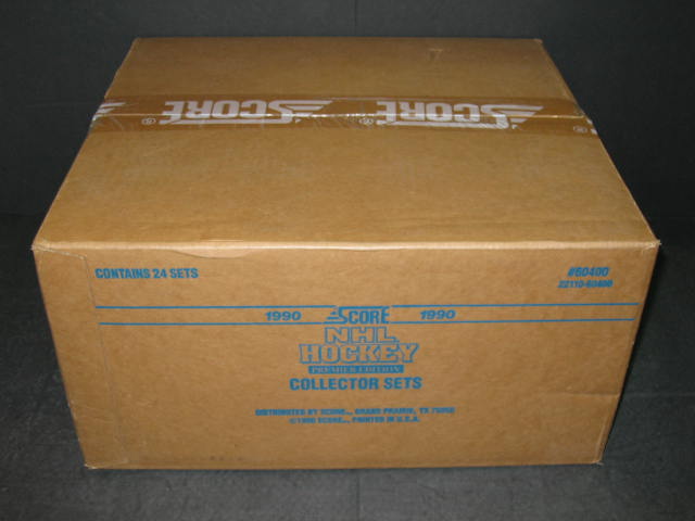 1990/91 Score Hockey Factory Set Case (U.S.) (24 Sets)