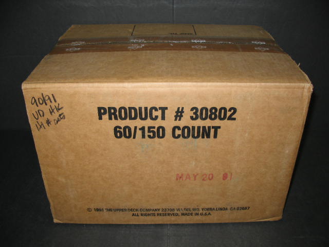 1990/91 Upper Deck Hockey High Number Factory Set Case (30802)