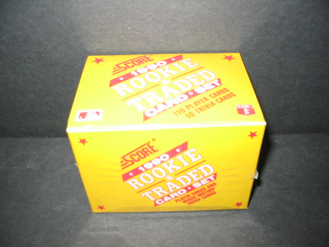 1990 Score Baseball Rookie & Traded Factory Set