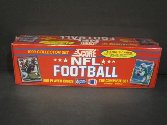 1990 Score Football Factory Set