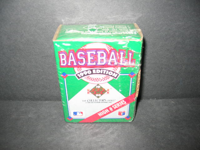 1990 Upper Deck Baseball High Series Factory Set