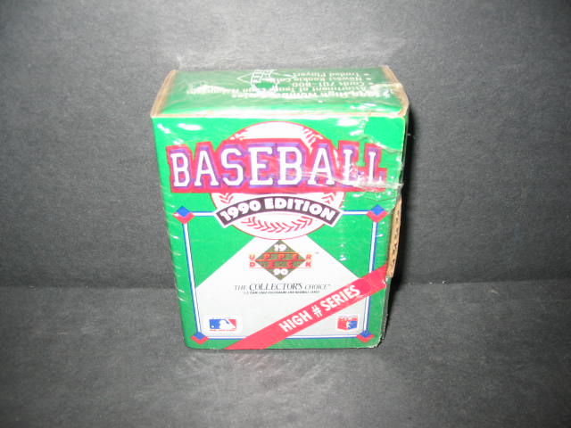 1990 Upper Deck Baseball High Series Factory Set