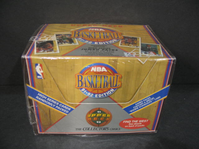 1991/92 Upper Deck Basketball High Series Jumbo Box