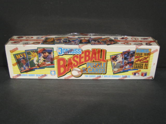 1991 Donruss Baseball Factory Set (Leaf Preview)