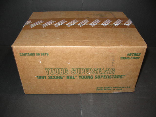 1991/92 Score Hockey Young Superstars Factory Set Case (36 Sets)