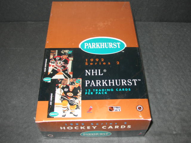 1991/92 Parkhurst Hockey Series 2 Box (English) (36/12)