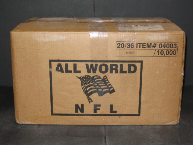 1992 All World Football Case (20 Box)