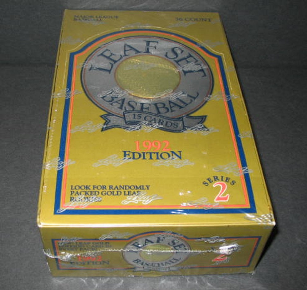 1992 Leaf Baseball Series 2 Box (36/15)