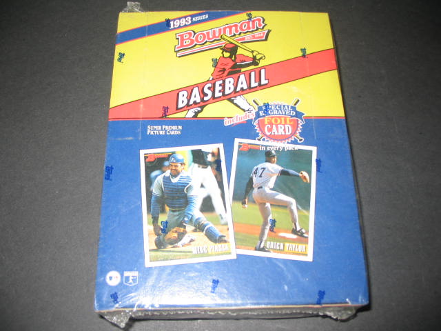1993 Bowman Baseball Box (24/14)
