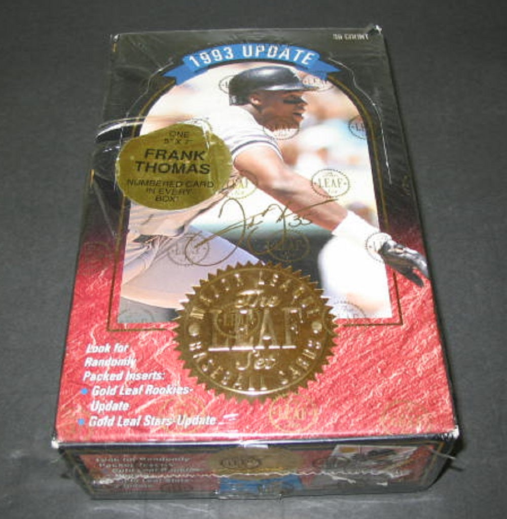 1993 Leaf Baseball Series 3 Update Box (36/14)