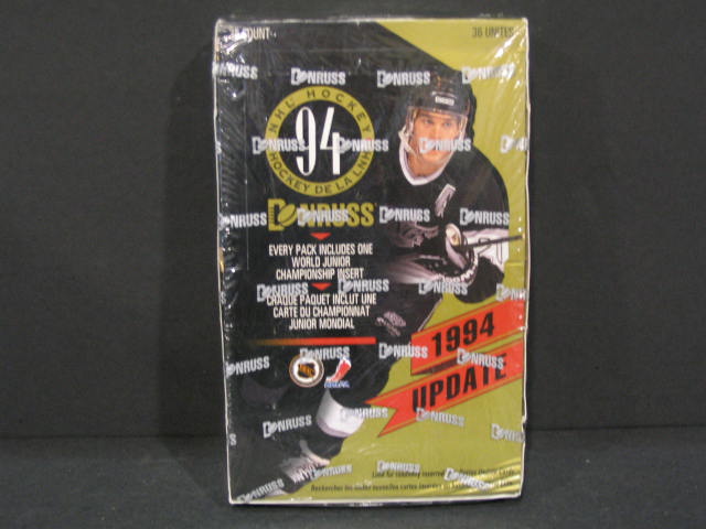 1993/94 Donruss Hockey Update Box (36/10)