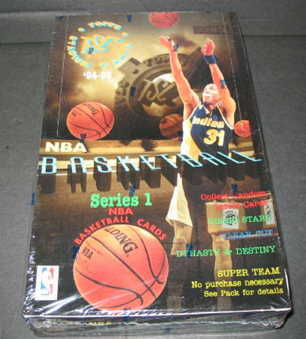 1994/95 Topps Stadium Club Basketball Series 1 Box (24/12)