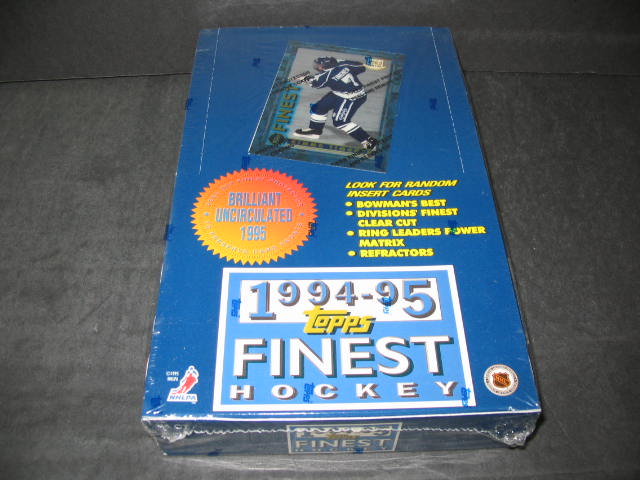 1994/95 Topps Finest Hockey Box (Hobby) (24/7)