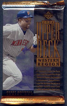 1994 Upper Deck Baseball Unopened Series 1 Pack (Hobby) (Western)