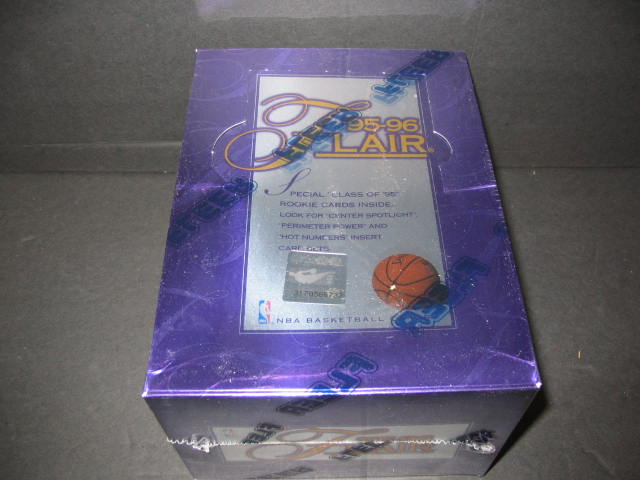 1995/96 Fleer Flair Basketball Series 1 Box (36/9)