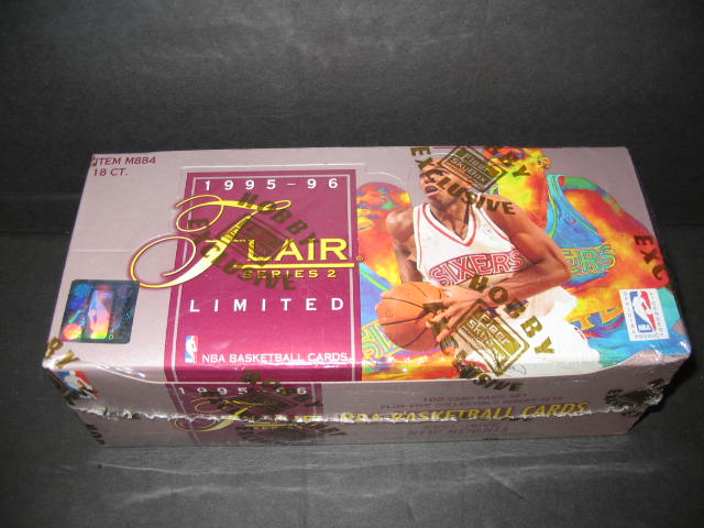 1995/96 Fleer Flair Basketball Series 2 Box (Hobby) (18/7)