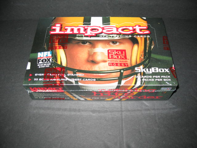 1995 Skybox Impact Football Box (Hobby) (36/12)
