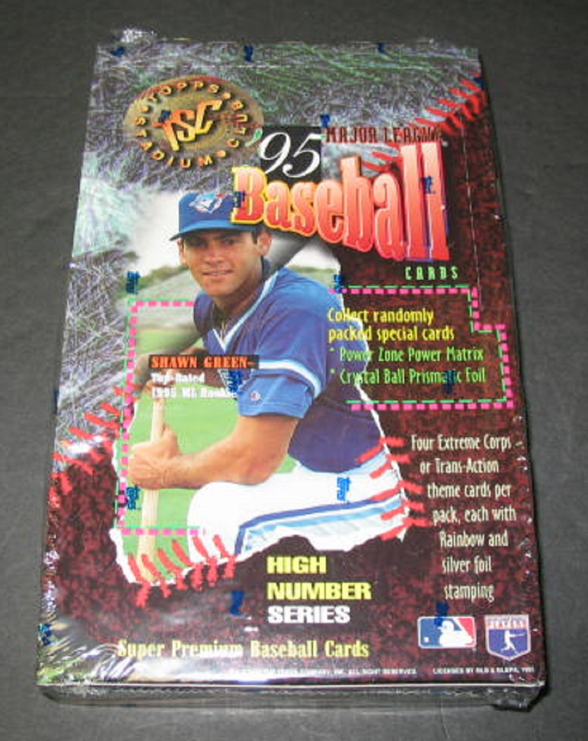 1995 Topps Stadium Club Baseball High Series Box (24/13)