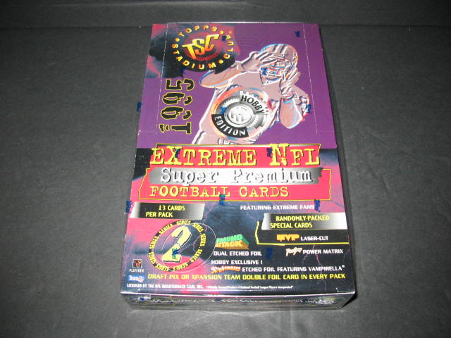 1995 Topps Stadium Club Football Series 2 Box (Hobby) (24/13)