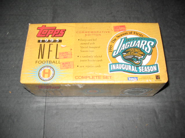 1995 Topps Football Factory Set (Hobby) (Jaguars)