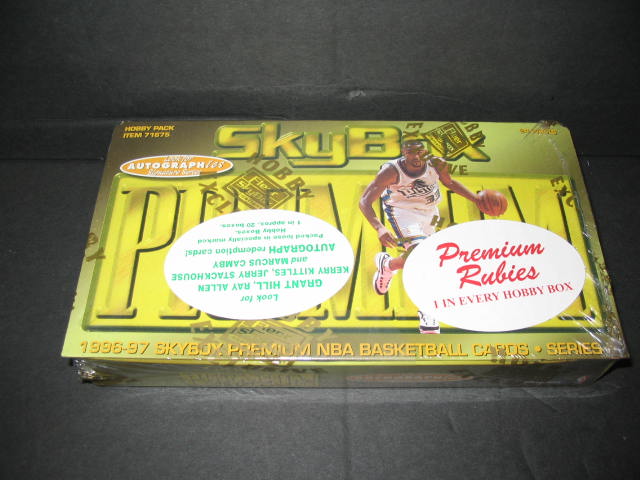1996/97 Skybox Premium Basketball Series 2 Box (Hobby)