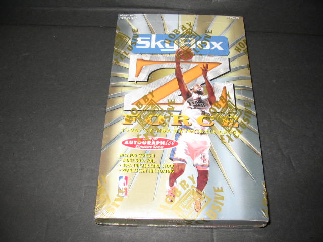 1996/97 Skybox Z-Force Basketball Series 2 Box (Hobby)