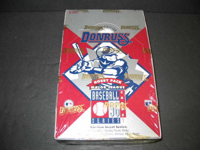 1996 Donruss Baseball Series 1 Box (Hobby) (36/12)