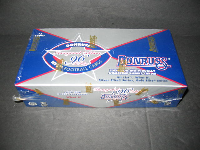 1996 Donruss Football Box (Hobby) (18/10)