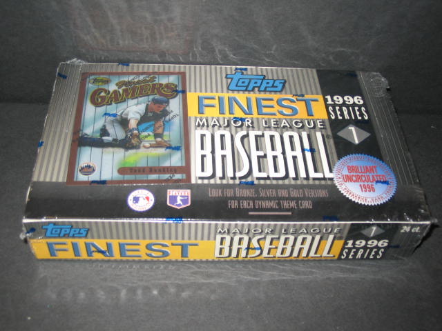 1996 Topps Finest Baseball Series 1 Box (Hobby) (24/6)