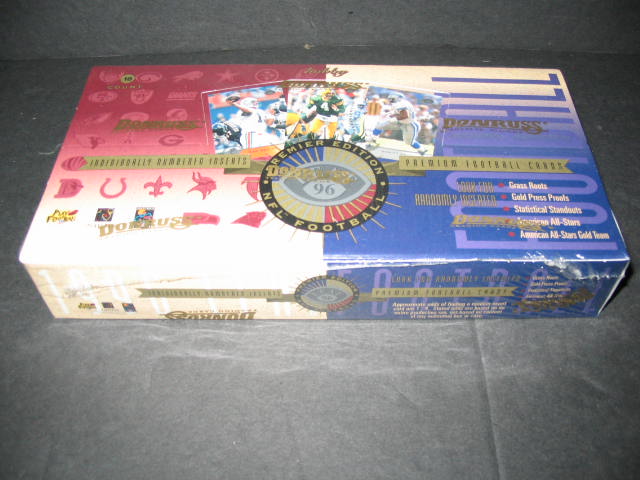 1996 Leaf Football Box (Hobby) (18/10)