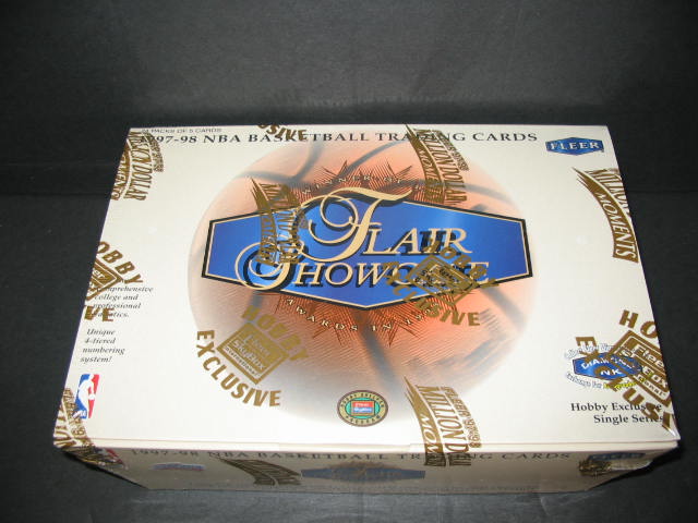 1997/98 Fleer Flair Showcase Basketball Box (Hobby)