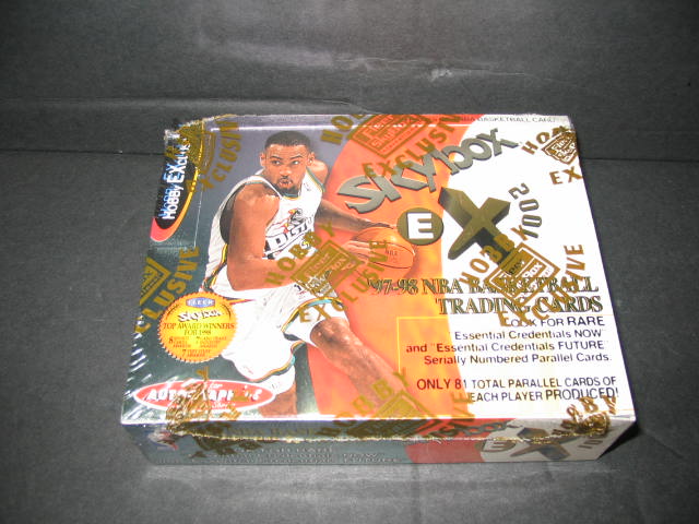 1997/98 Skybox E-X 2001 Basketball Box (Hobby) (24/2)