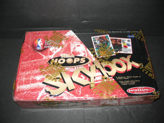 1997/98 Skybox NBA Hoops Basketball Series 1 Box (Hobby) (36/10)
