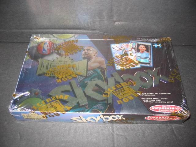1997/98 Skybox Metal Universe Basketball Series 1 Box (Hobby) (24/8)