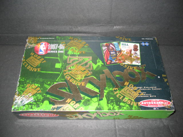1997/98 Skybox Z-Force Basketball Series 1 Box (Hobby)