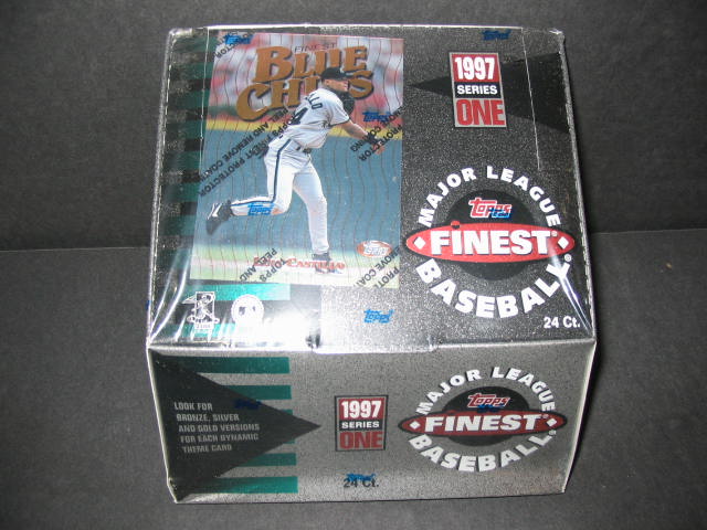 1997 Topps Finest Baseball Series 1 Box (Hobby) (24/10)