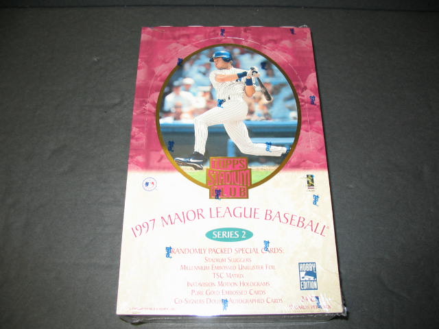 1997 Topps Stadium Club Baseball Series 2 Box (Hobby) (24/9)