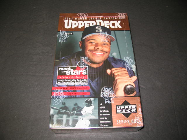 1997 Upper Deck Baseball Series 1 Box (Hobby) (24/12)