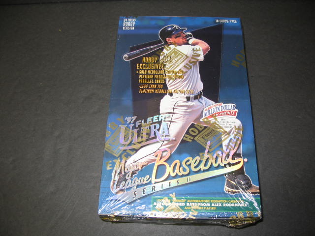 1997 Fleer Ultra Baseball Series 2 Box (Hobby) (24/10)