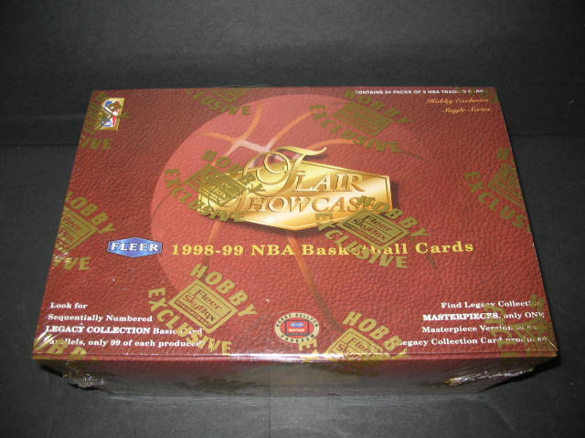 1998/99 Fleer Flair Showcase Basketball Box (Hobby)
