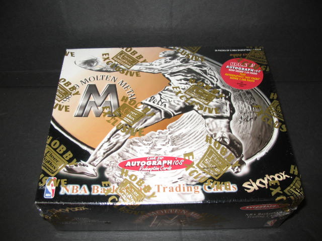1998/99 Skybox Molten Metal Basketball Box (Hobby)