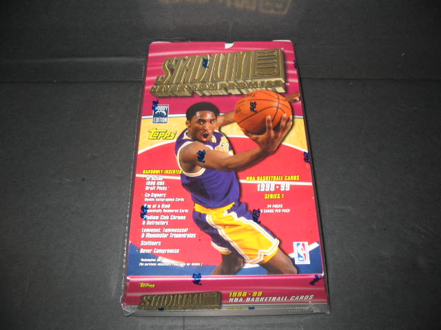 1998/99 Topps Stadium Club Basketball Series 1 Box (Hobby)