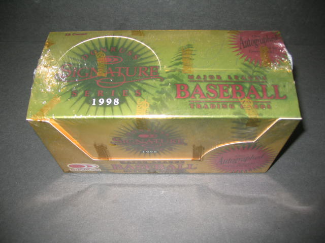 1998 Donruss Baseball Signature Series Box