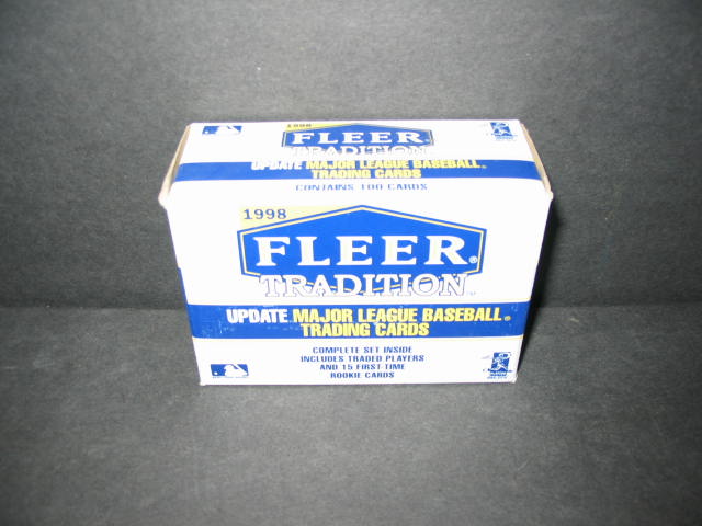 1998 Fleer Tradition Baseball Update Factory Set