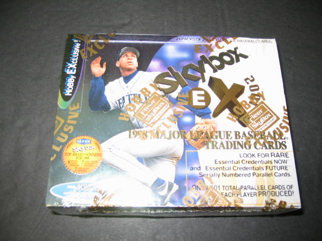 1998 Skybox E-X 2001 Baseball Box (Hobby)