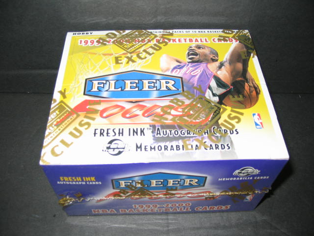 1999/00 Fleer Focus Basketball Box (Hobby)